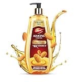 Dabur Almond Hair Oil - 650 ml|Provides Damage Protection|Non Sticky Formula|For Hair Fall control & Shiny Hair|Light Hair Oil with Almonds, Keratin Protein, Soya Protein & 10X Vitamin E (Pack of 1)