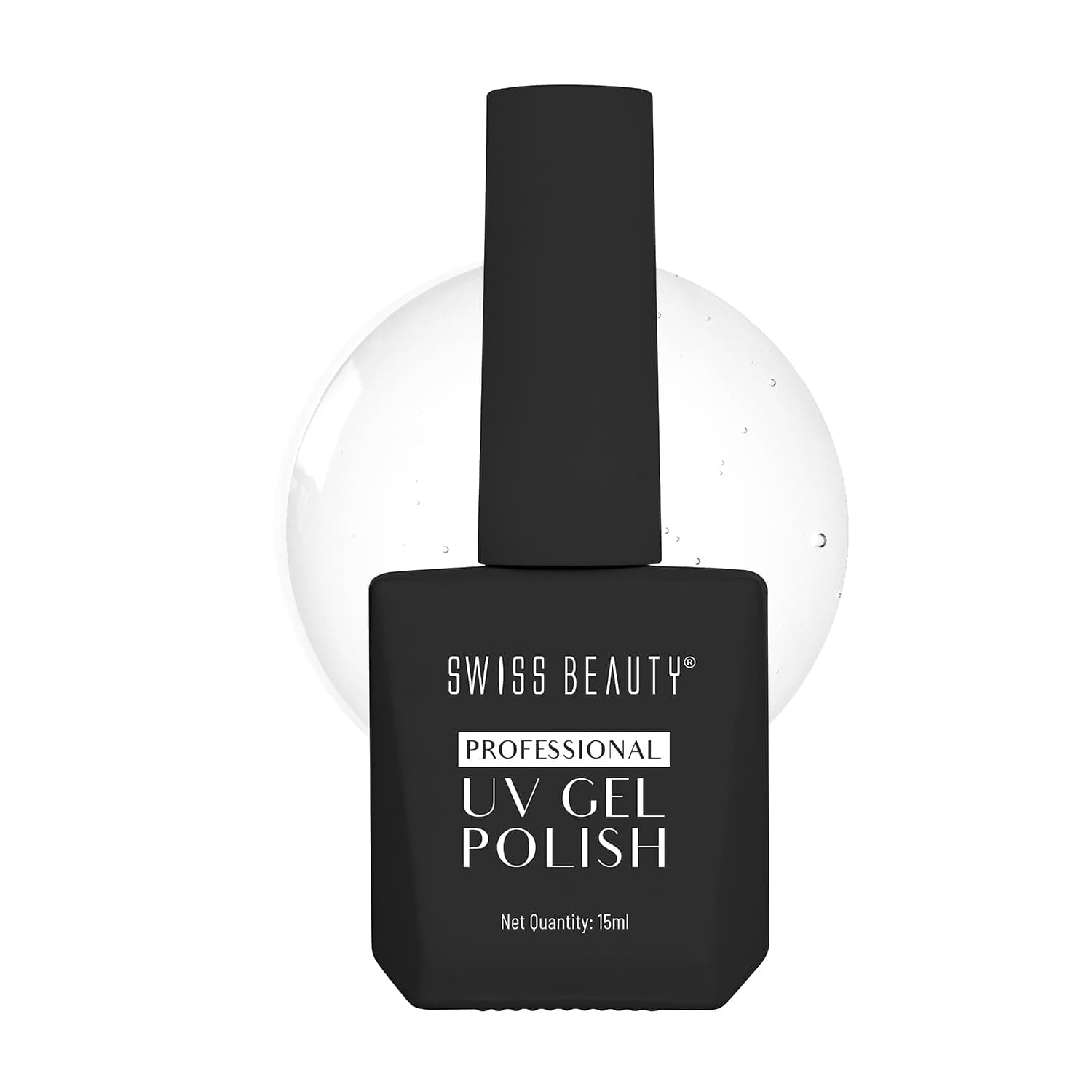 Swiss Beauty Professional UV Gel Finish Nail Polish, Top Coat, 15Ml