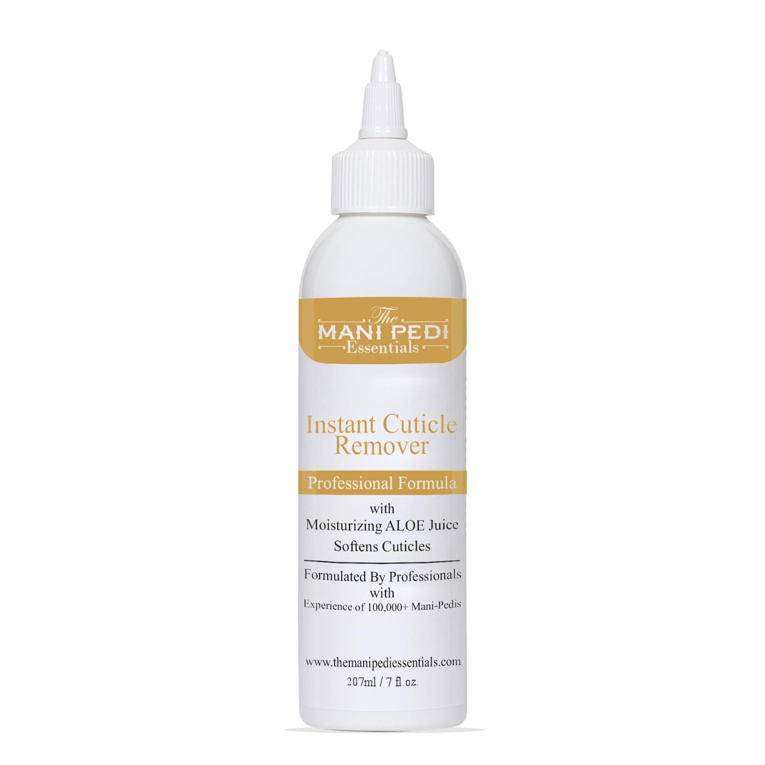 TMPE Cuticle Remover Gel with Moisturizing Aloe Vera. Removes Dead & Overgrown Cuticle Skin from Cuticle Area. Professional Formula. Free Orangewood sticks - 200ml