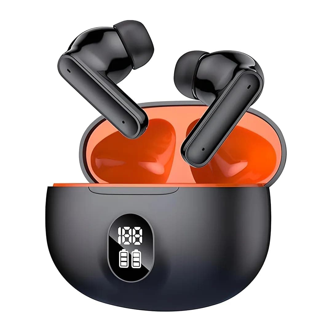 YOYO pods Gaming Earbuds with Compact Design. 30 Hours Playtime, Bluetooth 5.3 + ENC, 13mm HD BASS Drivers, IPX5 Sweat-Proof,Built-in Mic for Android & iOS