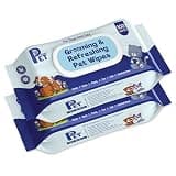 P for PET Grooming Wet Wipes 200 Count (Pack of 2 for Dogs, Cats & All Pets | Purified Water, Glycerin |Anti-Bacterial|Cleansing, Deodorising Wipes