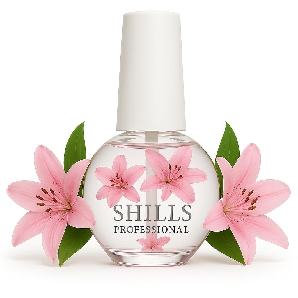 SHILLS PROFESSIONAL Floral-Infused Cuticle Oil 15 ML – Nourishing Nail & Cuticle Treatment (Lily, 15 ML)