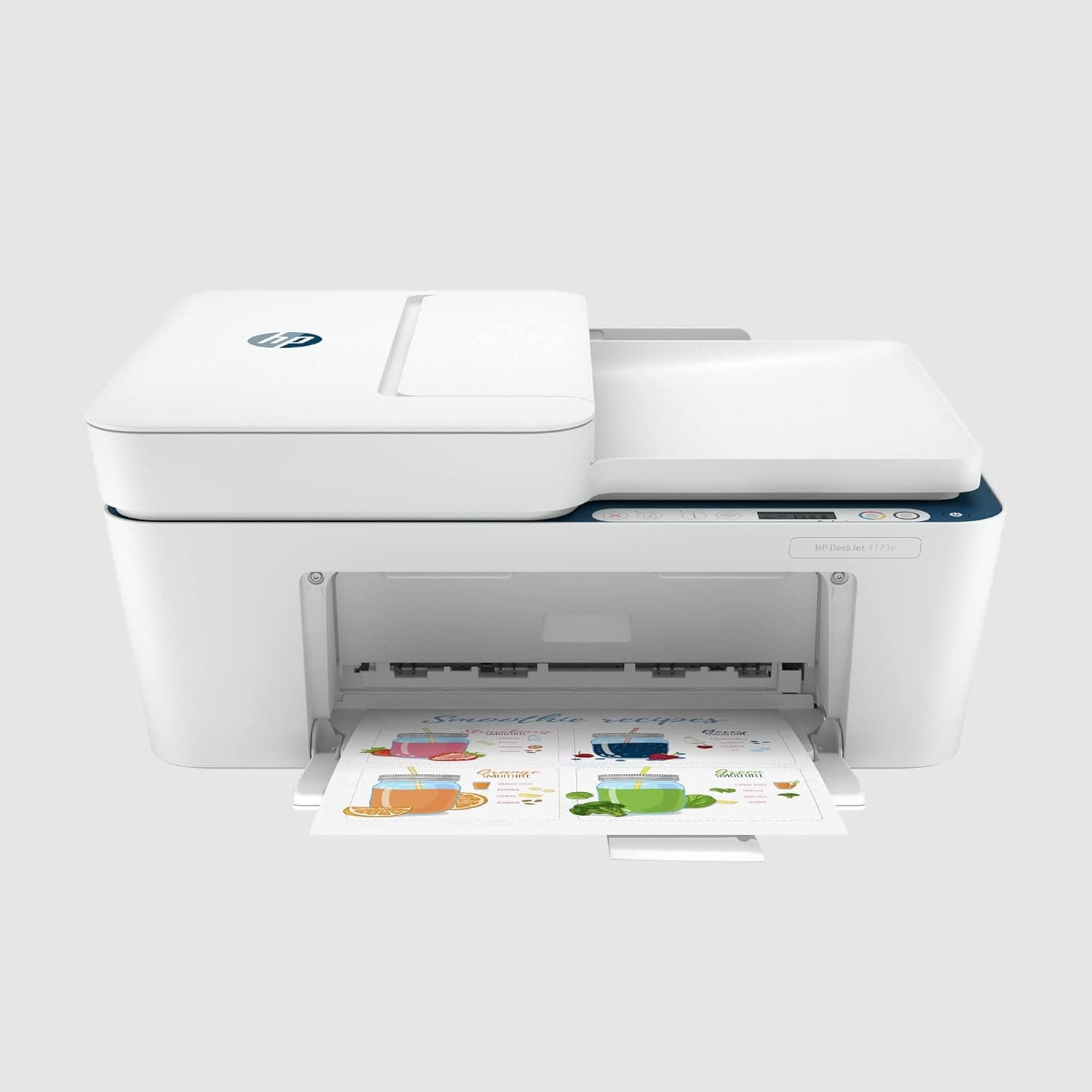 HP Deskjet 4123 Printer, Automatic Document Feeder, Copy, Scan, USB, Simple Setup Smart App, Ideal for Home.