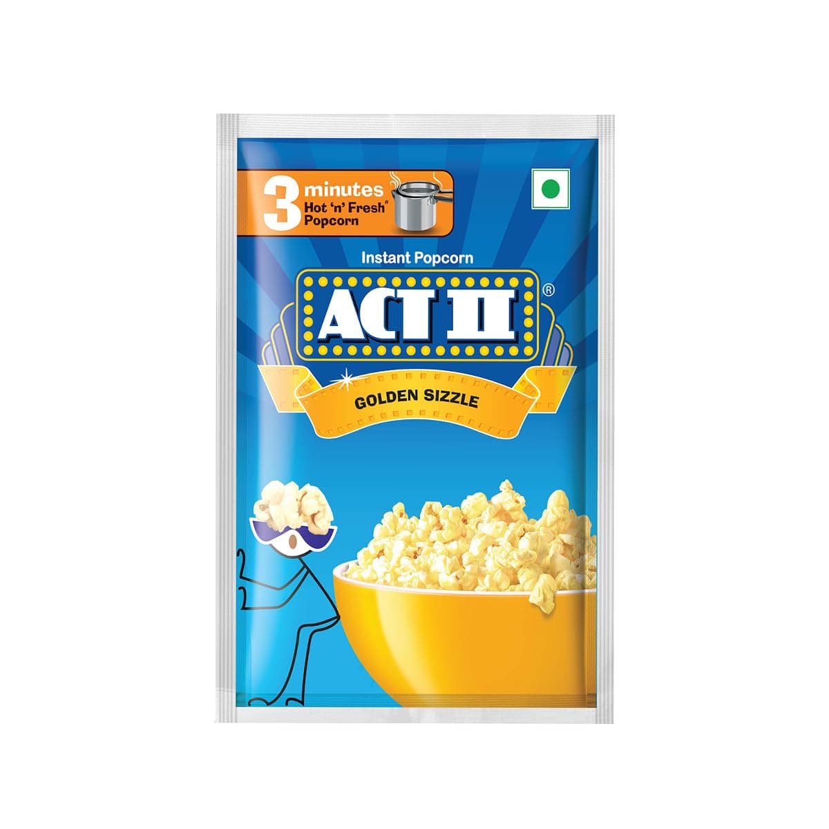 Act II Golden Sizzle Popcorn, 35g