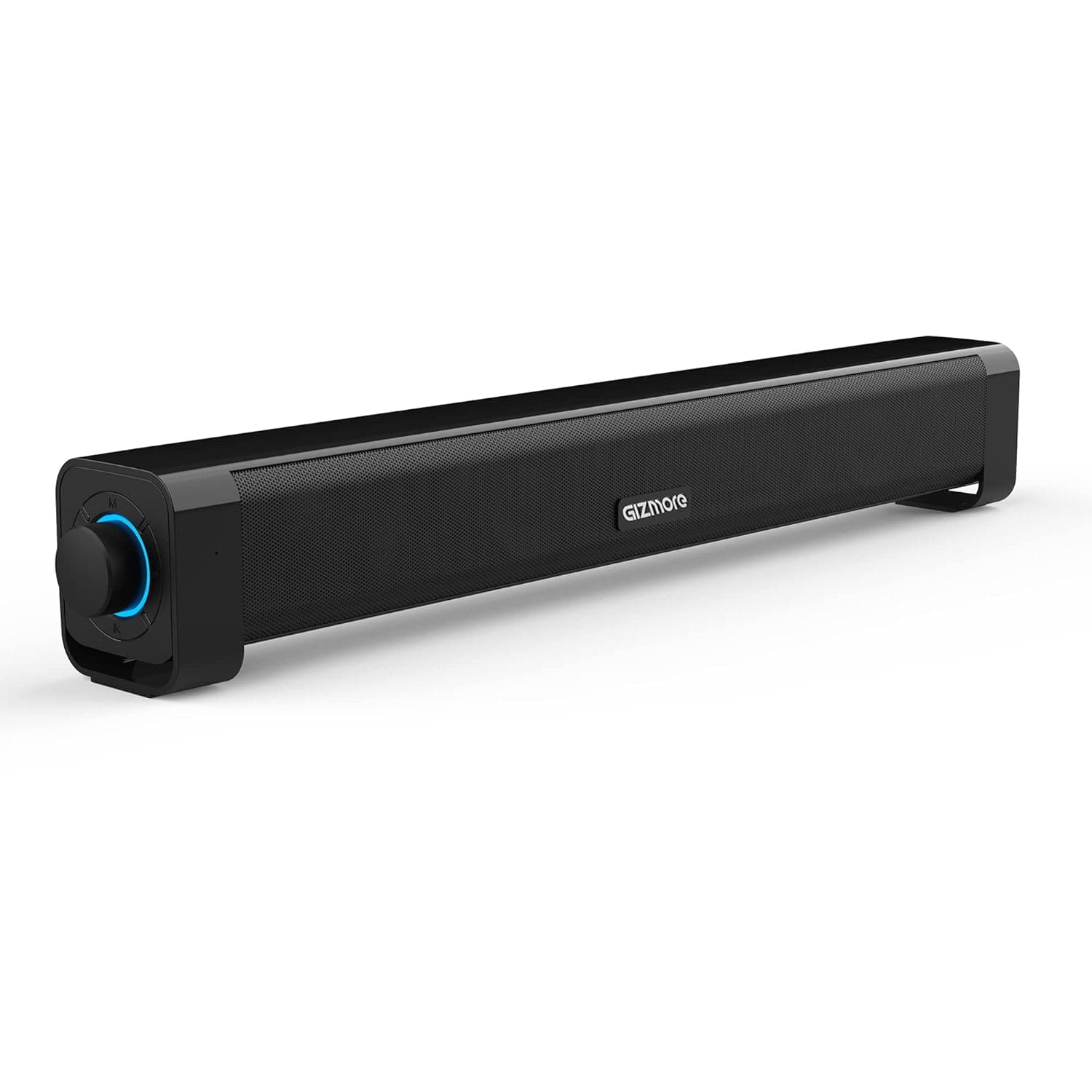 GIZMORE Multimedia GizBar 1000 Speaker 10W Sound Bar USB,FM,BT,TF,AUX-Multi Connectivity Bluetooth 5.0 (Black) (Gizbar1000)
