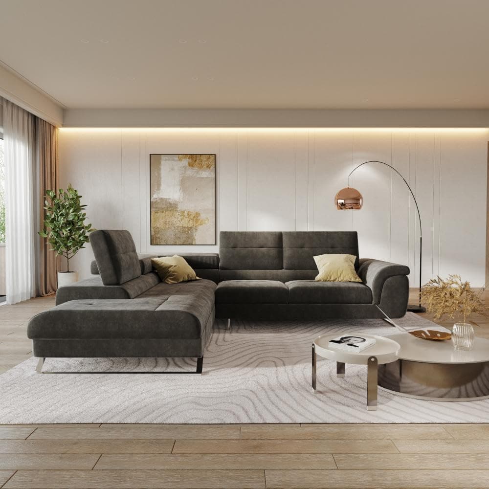 Wakefit Sofa Set | 5 Year Warranty | Sofa 1 Seater, 1 Seater Sofa for Living Room, Wooden Sofa Set, Single Seater - Azores(Robin : Beige)