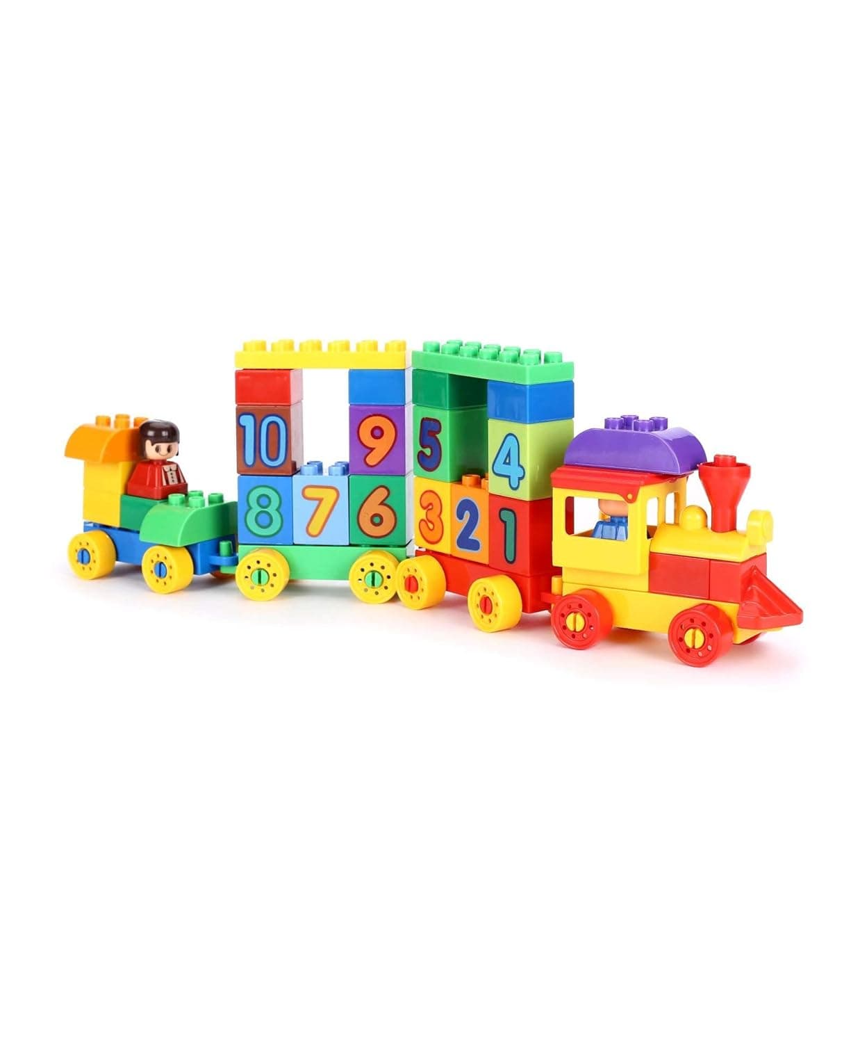 Smart Picks Play Blocks Number Train Set