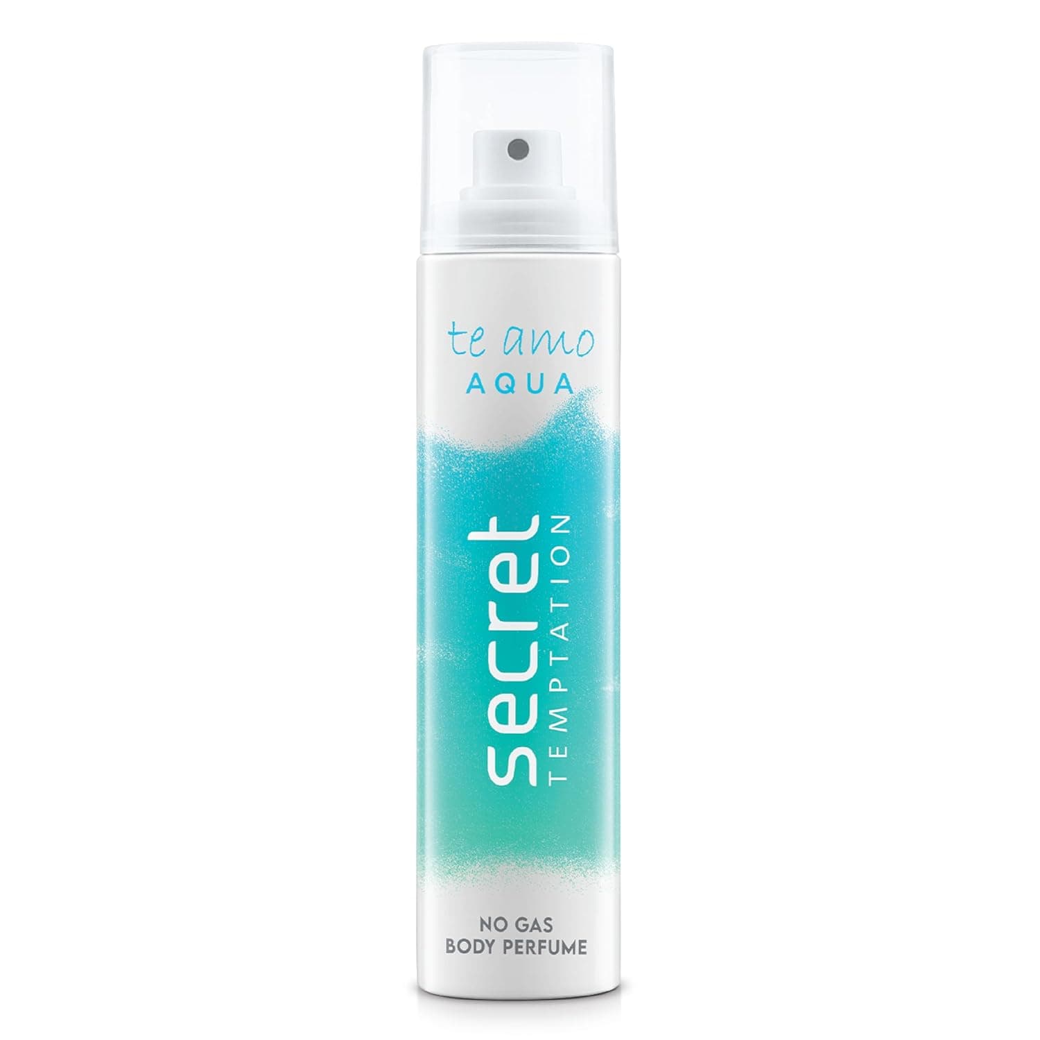 Secret Temptation Te Amo Aqua Perfume Body Spray for Women, 120ml, Refreshing No Gas Fragrance for Office Wear, A Calming Blend of Energy & Hydration