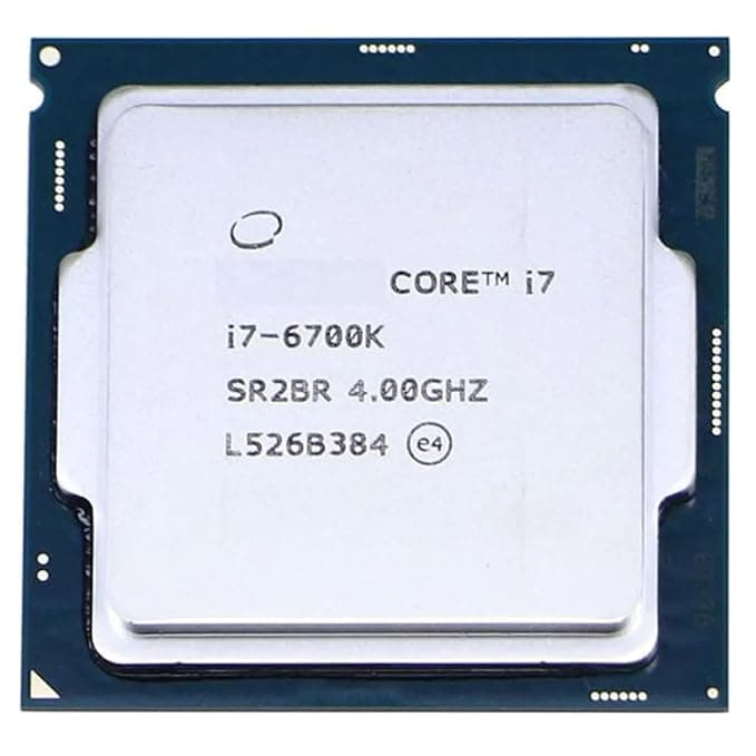 Core i7-6700K 6th Generation Desktop Processor, 4.0 GHz Quad-Core
