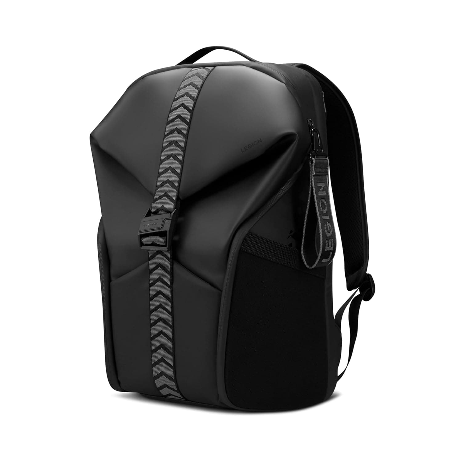Lenovo Legion 16” Gaming Backpack | Water-Resistant | PU-Coated Cyberpunk Exterior | 4 Bumpers for PC Protection | 12 Pockets-3 Hidden | Customizable Compartment | X-Shape Luggage Straps | 1Y Warranty