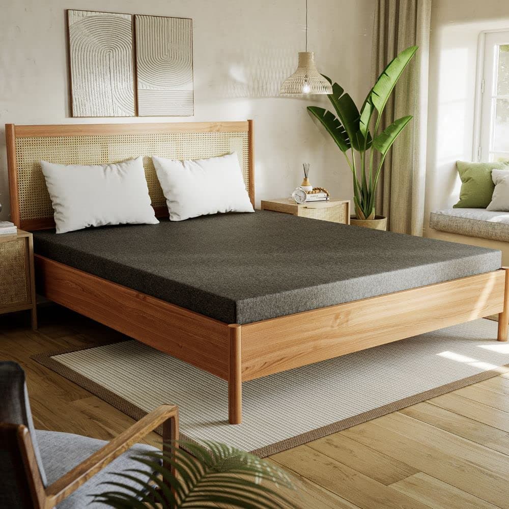 Wakefit DreamPod Medium Firm HR Foam Mattress | 3 Years Warranty | Single Bed With Removable Cover (72x30x3 Inches, Grey)