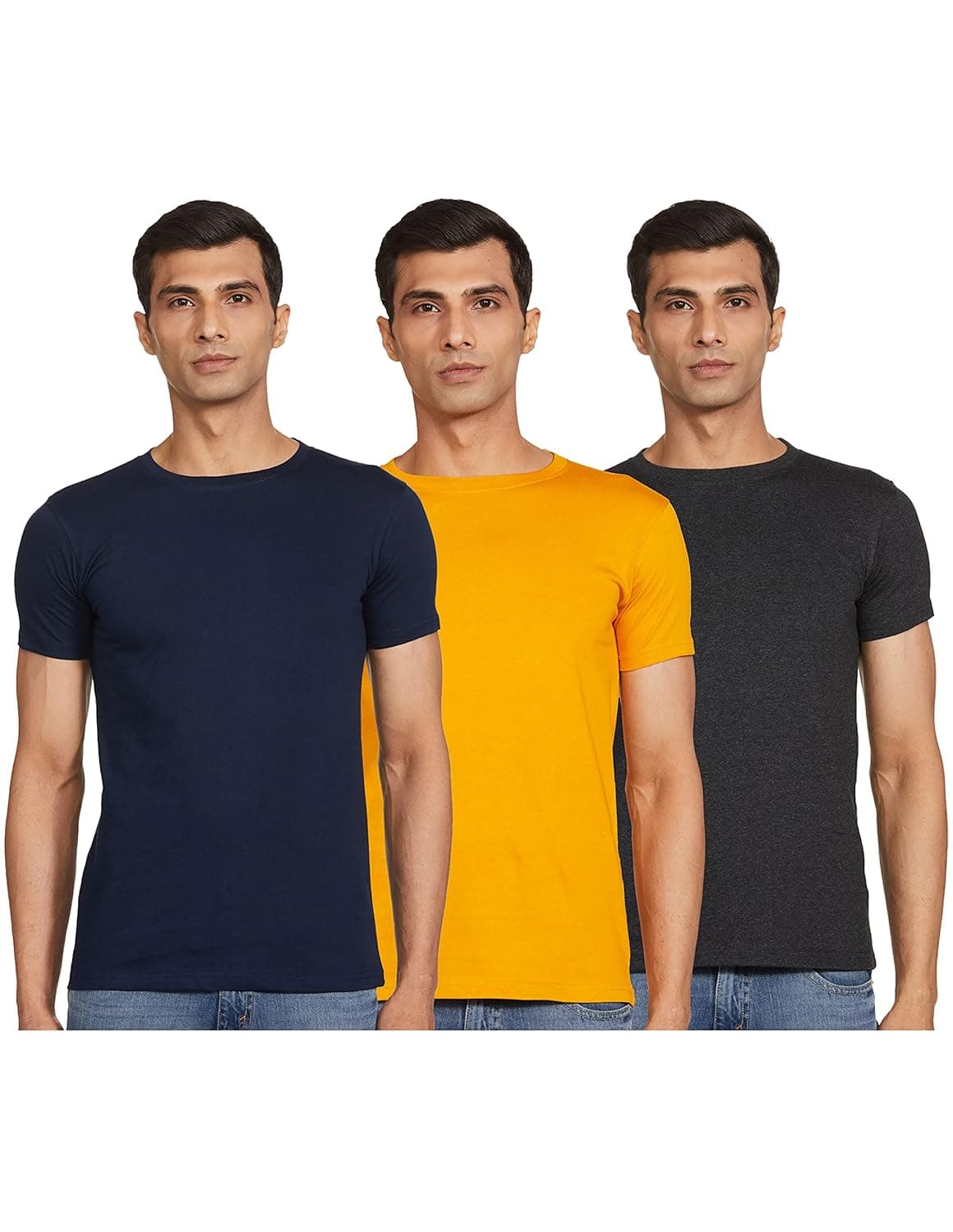 T2F Men's Polyester Regular Fit T-Shirt